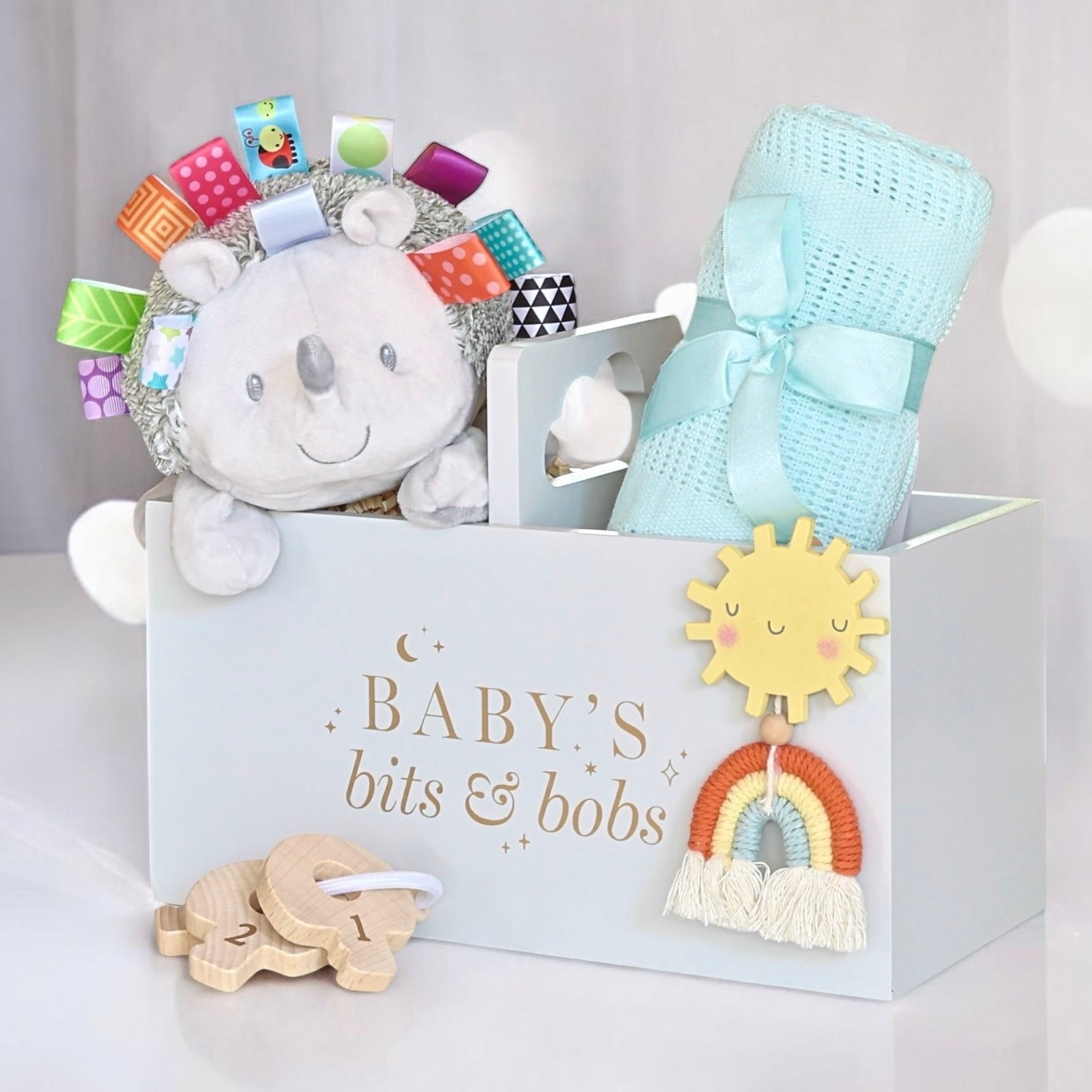 Baby Caddy Gift Set with Mary Meyer Taggies Soft Toy