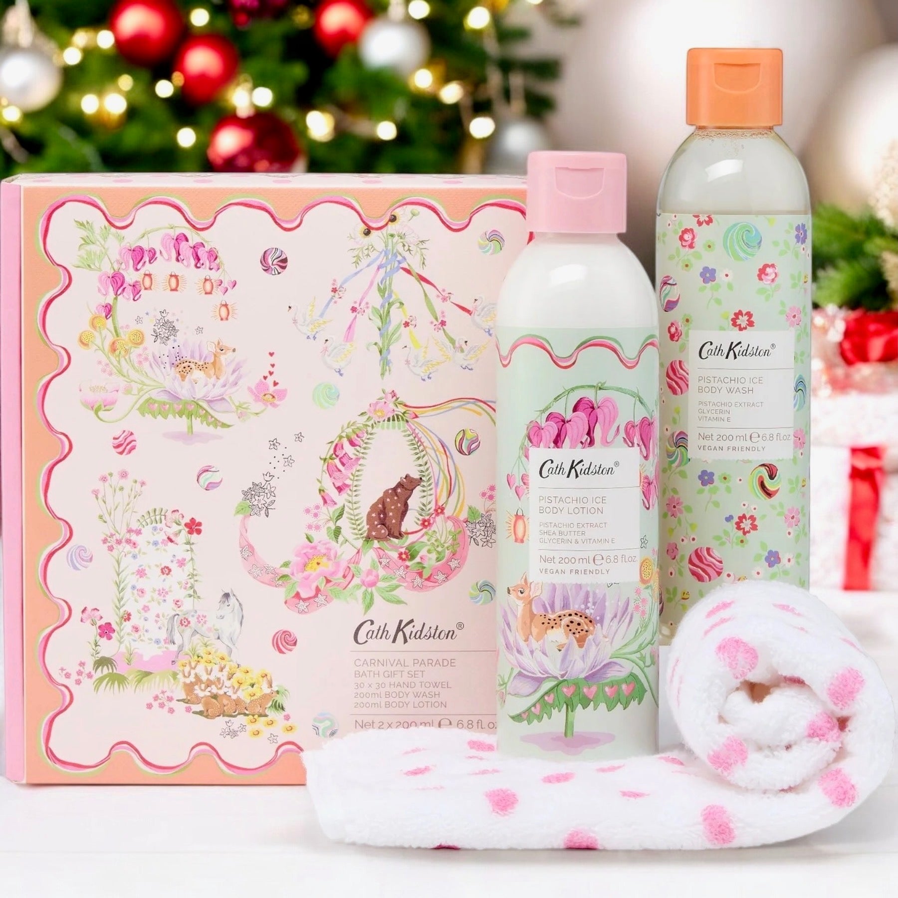 Cath Kidston Carnival Parade Bath Gift Set
