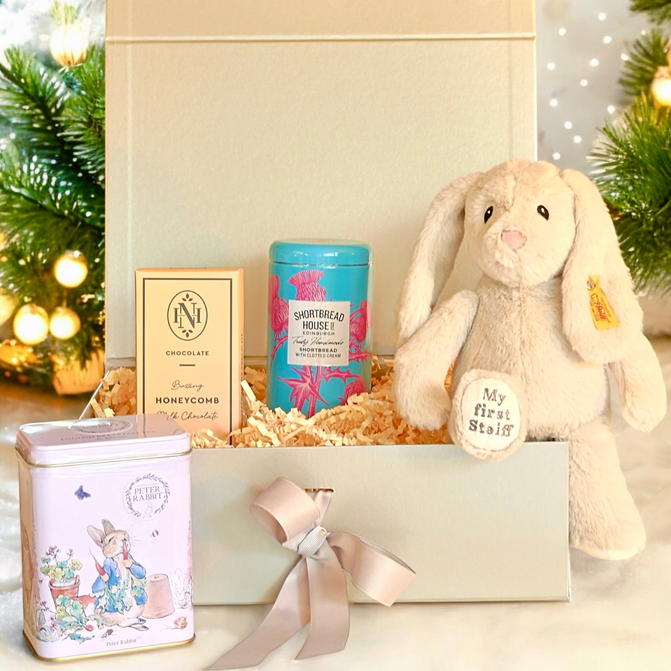 First Steiff Teddy & Treats Hamper