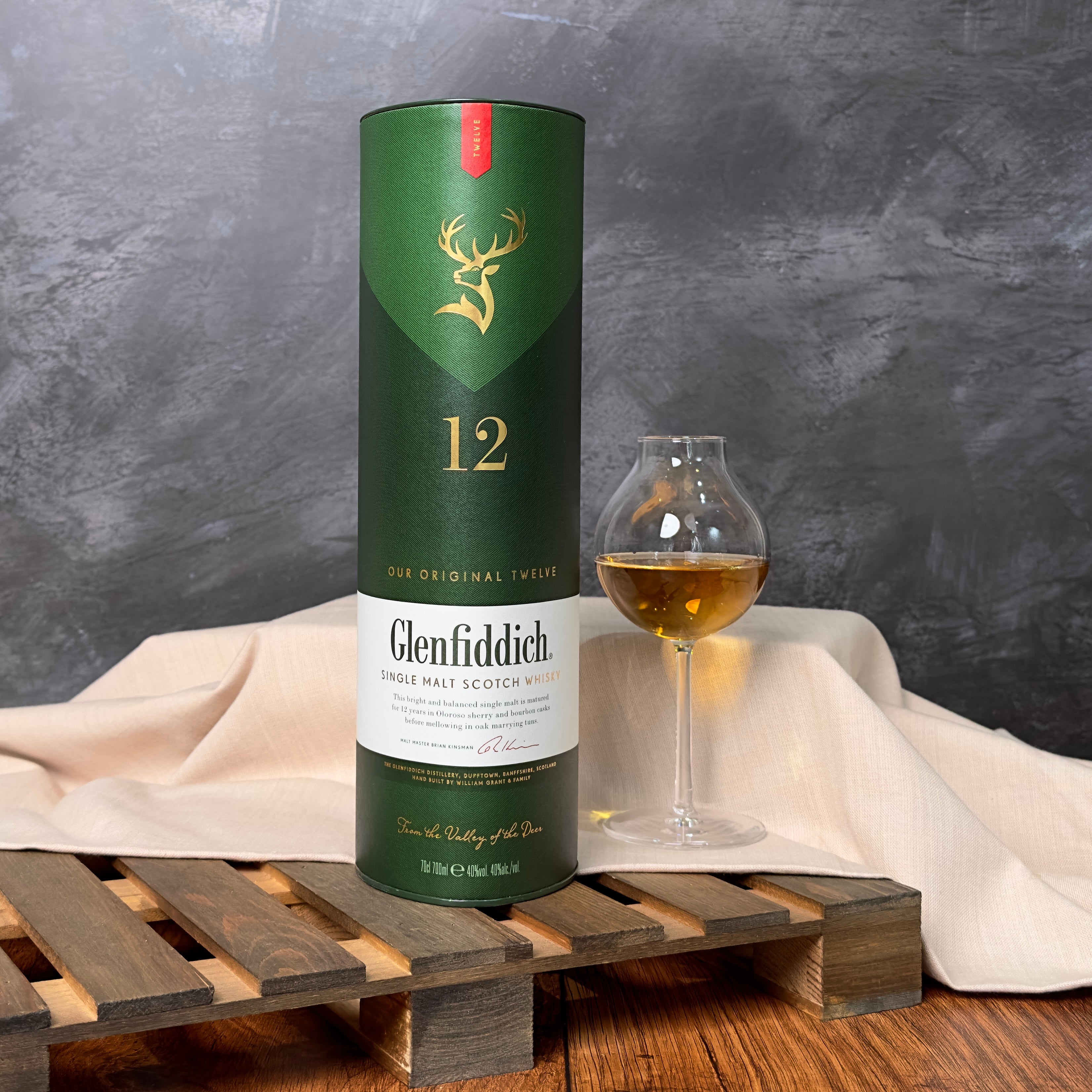 Glenfiddich 12 Year Old Single Malt Scotch Whisky 70cl