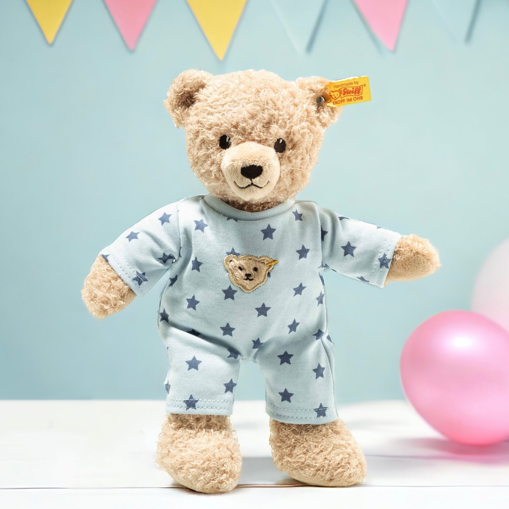 Steiff Teddy and Me Baby Boy Teddy Bear in Pyjamas