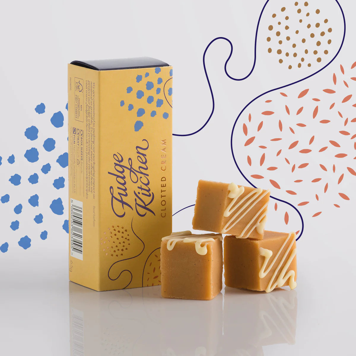 Fudge Kitchen Clotted Cream Trio Slider