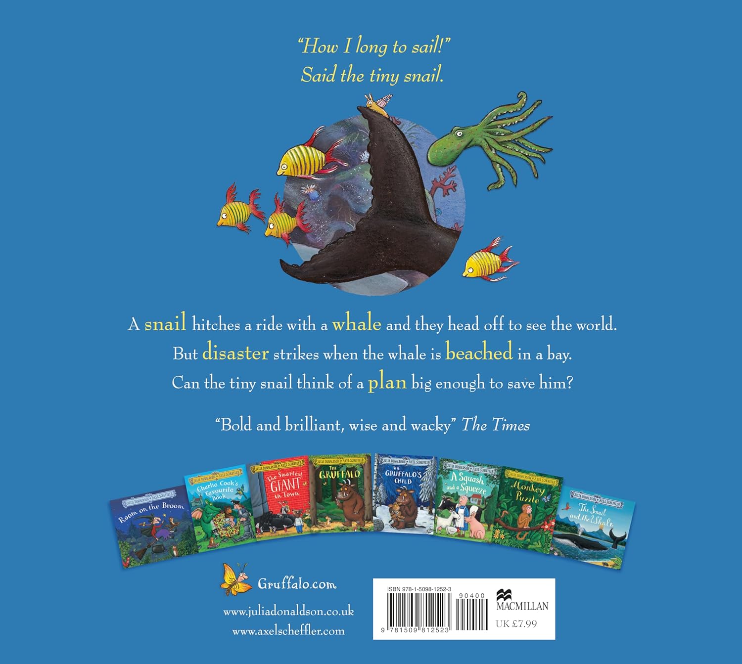 The Snail And The Whale Board Book