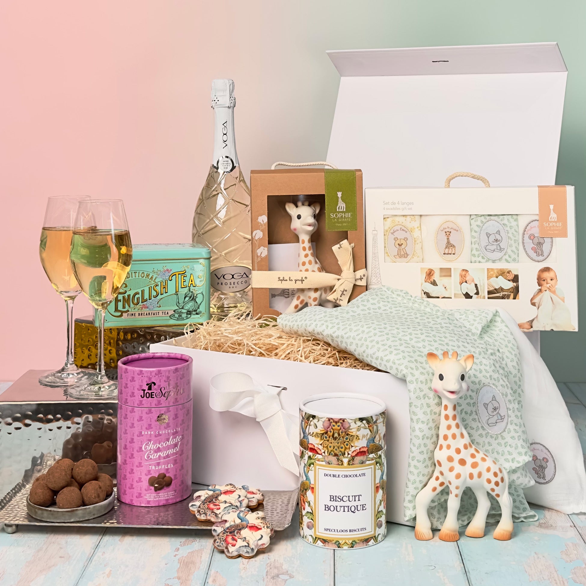 Luxury Treats Hamper with Iconic Sophie the Giraffe
