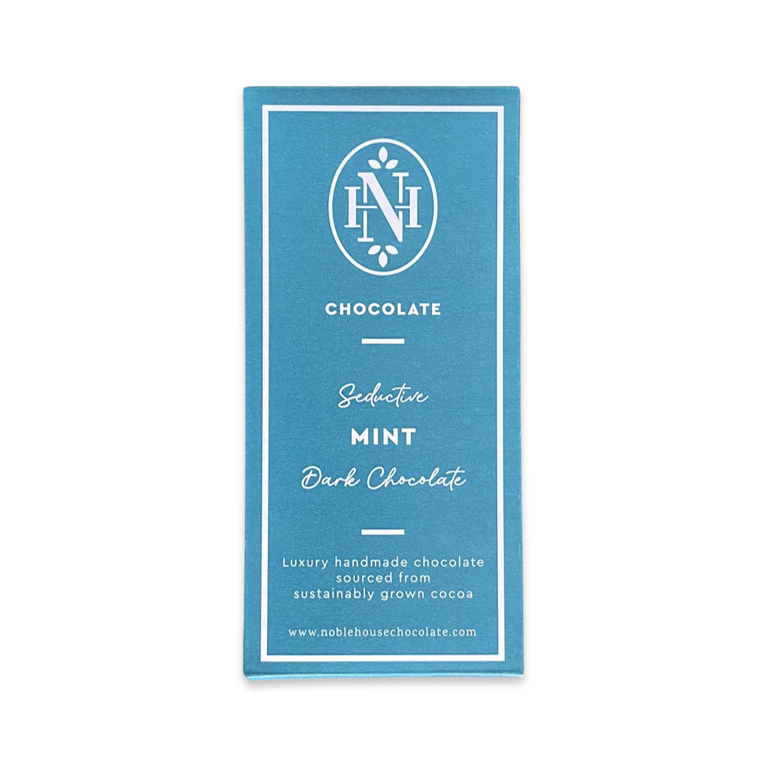 Seductive Mint Dark Chocolate Bar 100g