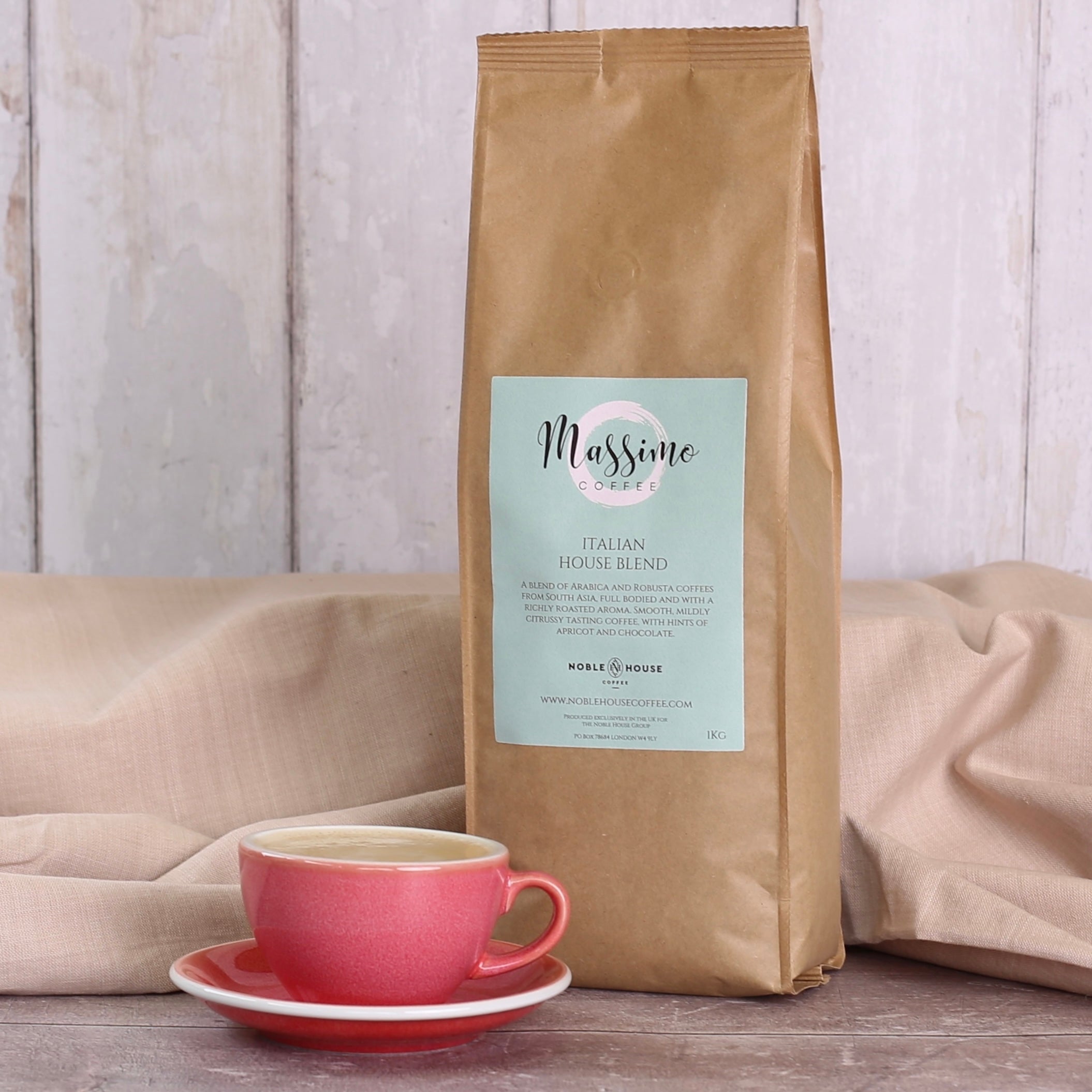 Massimo Italian House Blend Coffee Beans 1kg