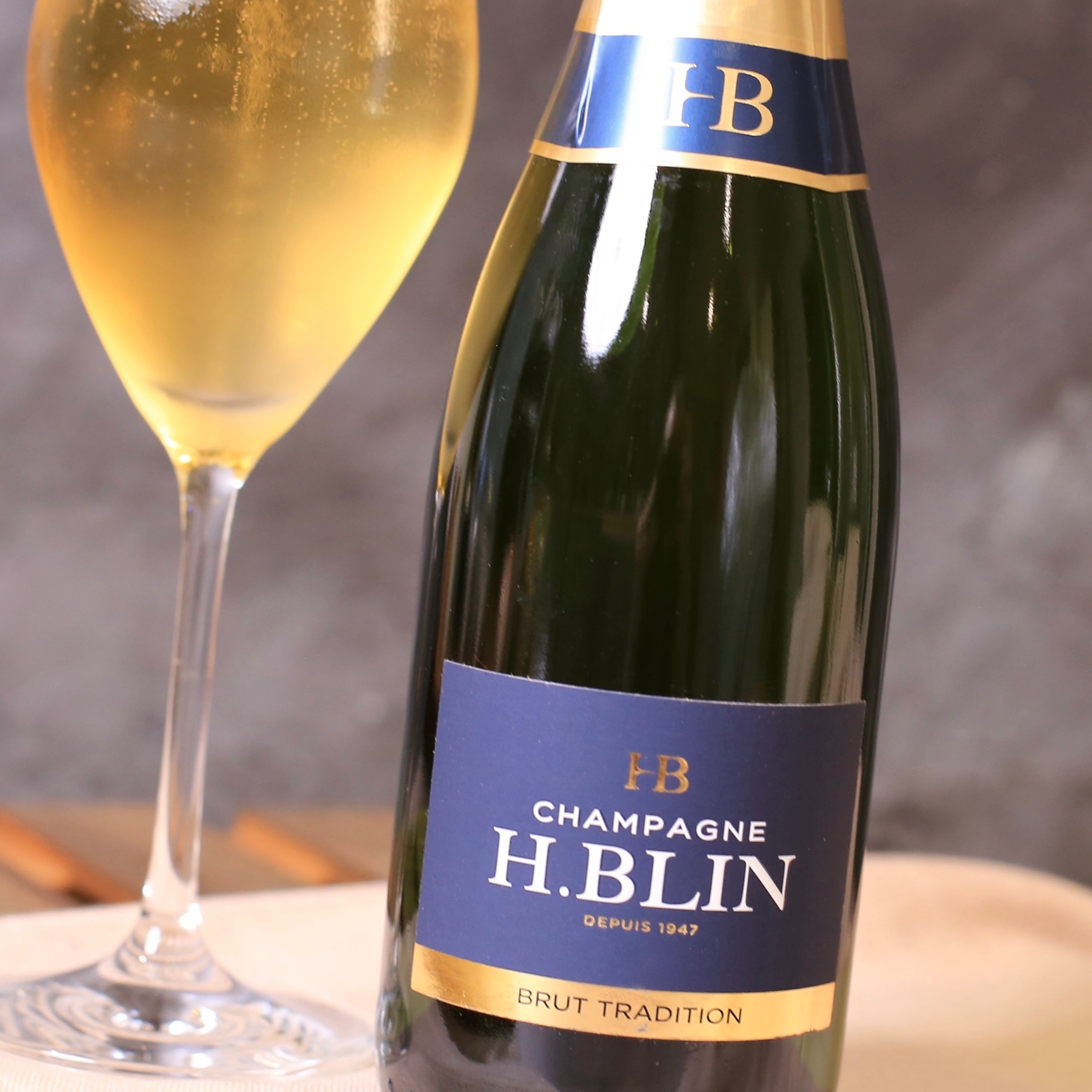 H. Blin Brut NV Champagne, France (Half Bottle 375ml)