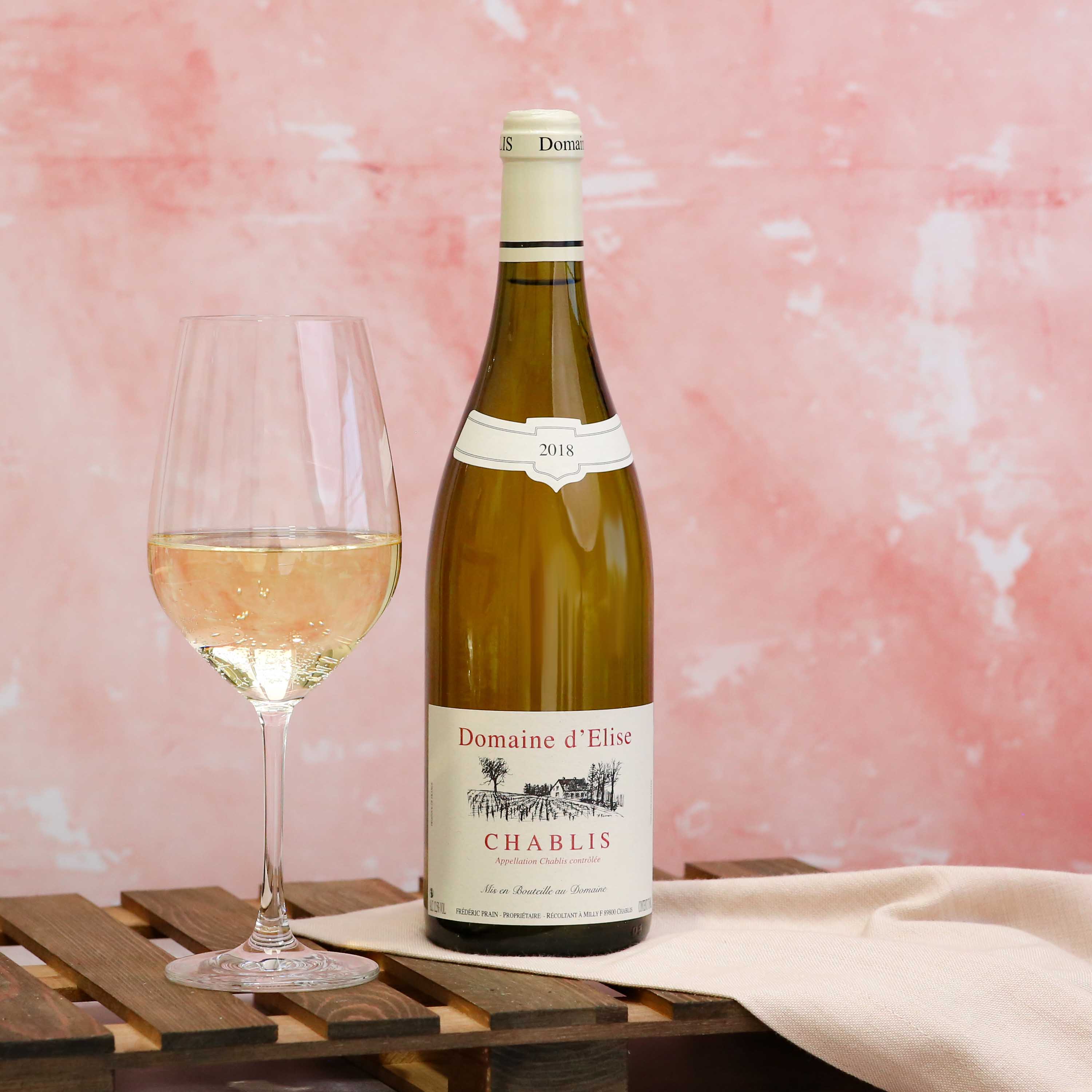 Chablis Domaine d'Elise Frederic Prain, Burgundy, France