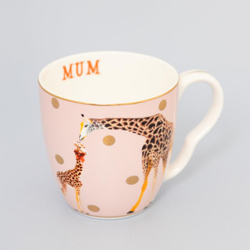 mum giraffe mug yvonne ellen best mother new mummy gift noble house hampers