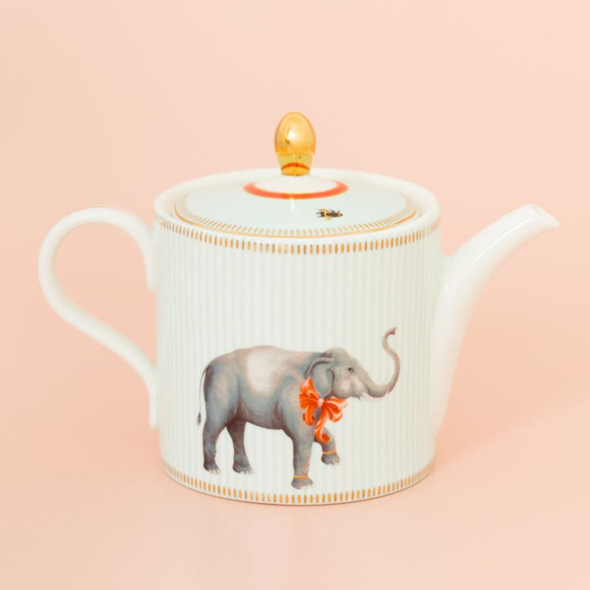 yvonne ellen elephant teappot beautiful gift from noble house hampers