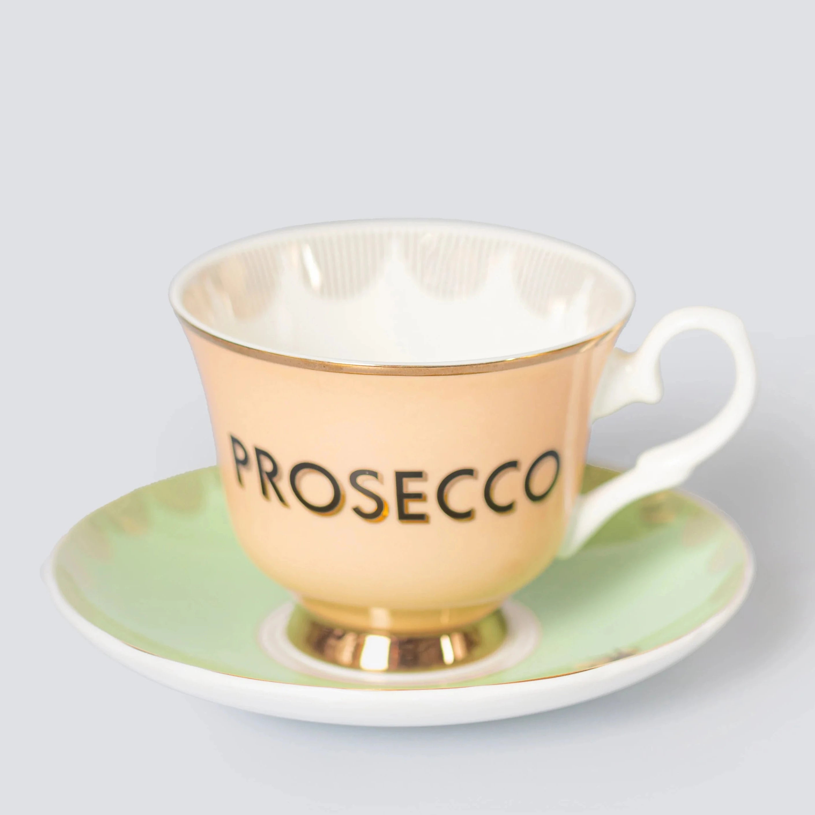 Yvonne Ellen Prosecco Teacup and Saucer