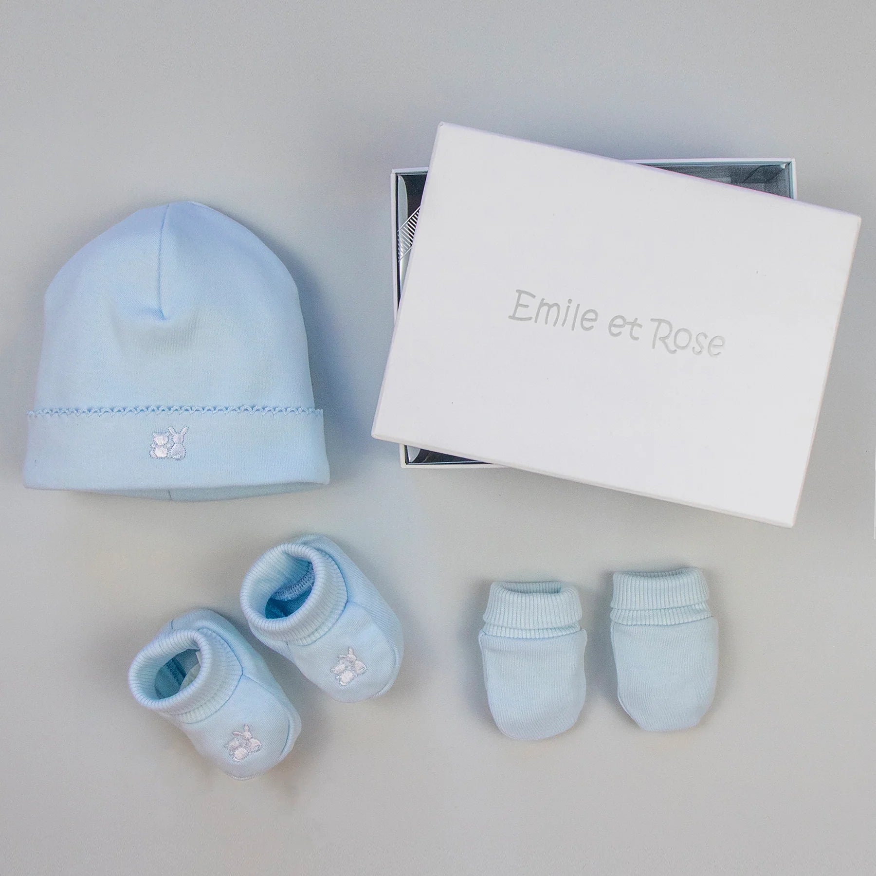 Emile et Rose Nox Blue New Baby Gift Set