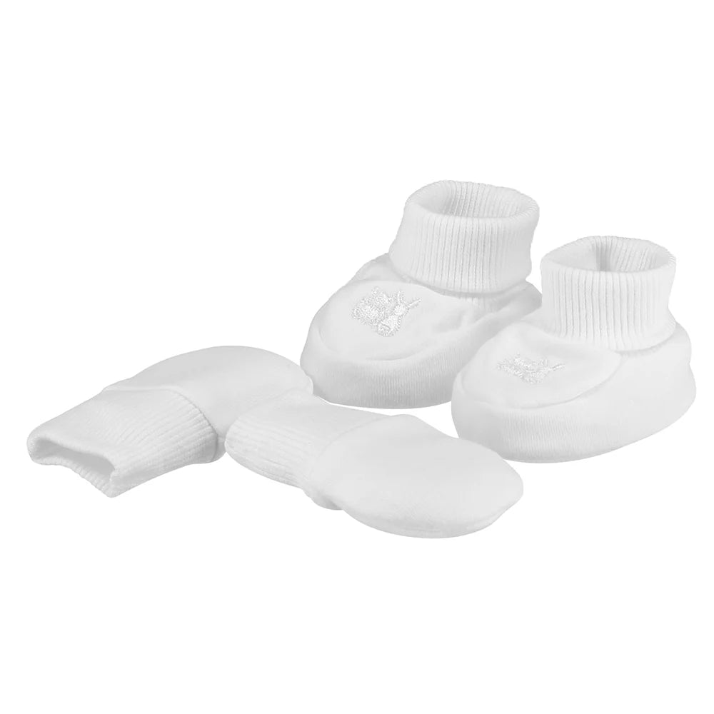 Emile et Rose Nox Unisex White New Baby Gift Set