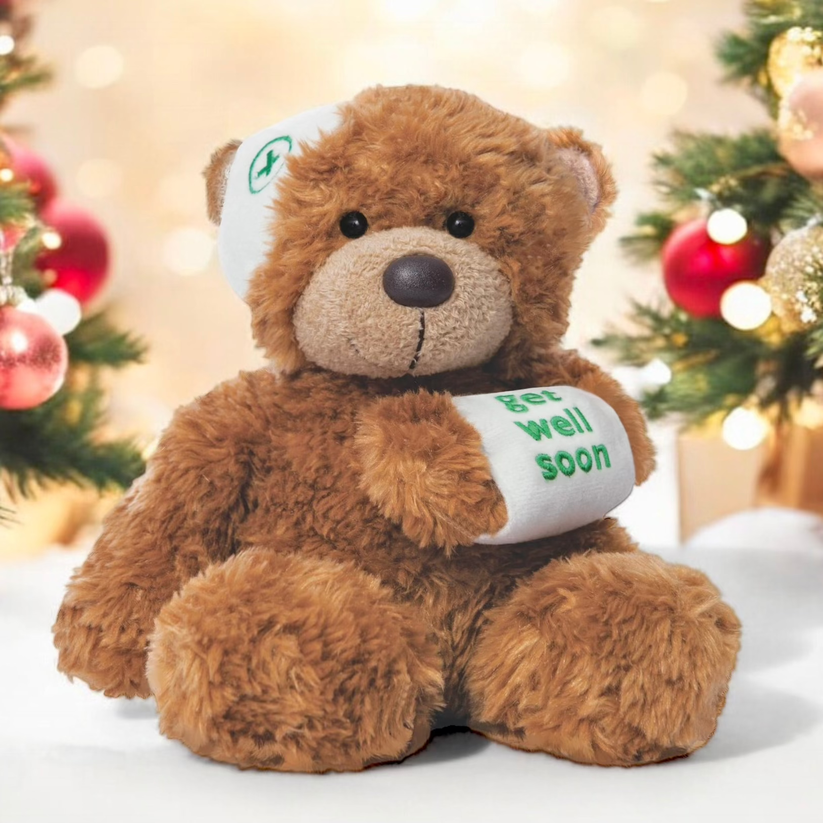 Bonnie Brown Get Well Soon Teddy Bear 9In