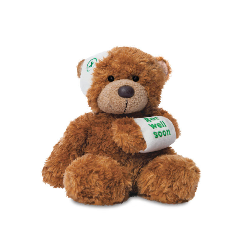 Bonnie Brown Get Well Soon Teddy Bear 9In