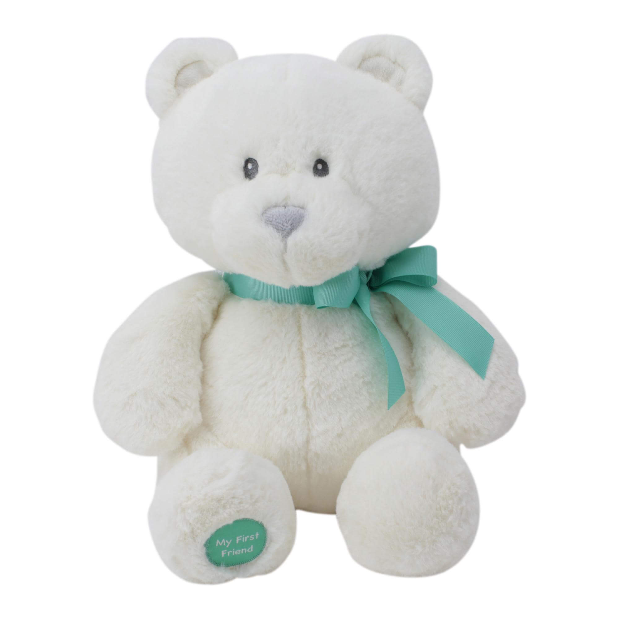 My First Cuddly Friend Gift Set with Large Super Soft Teddy & Comfort Blanket