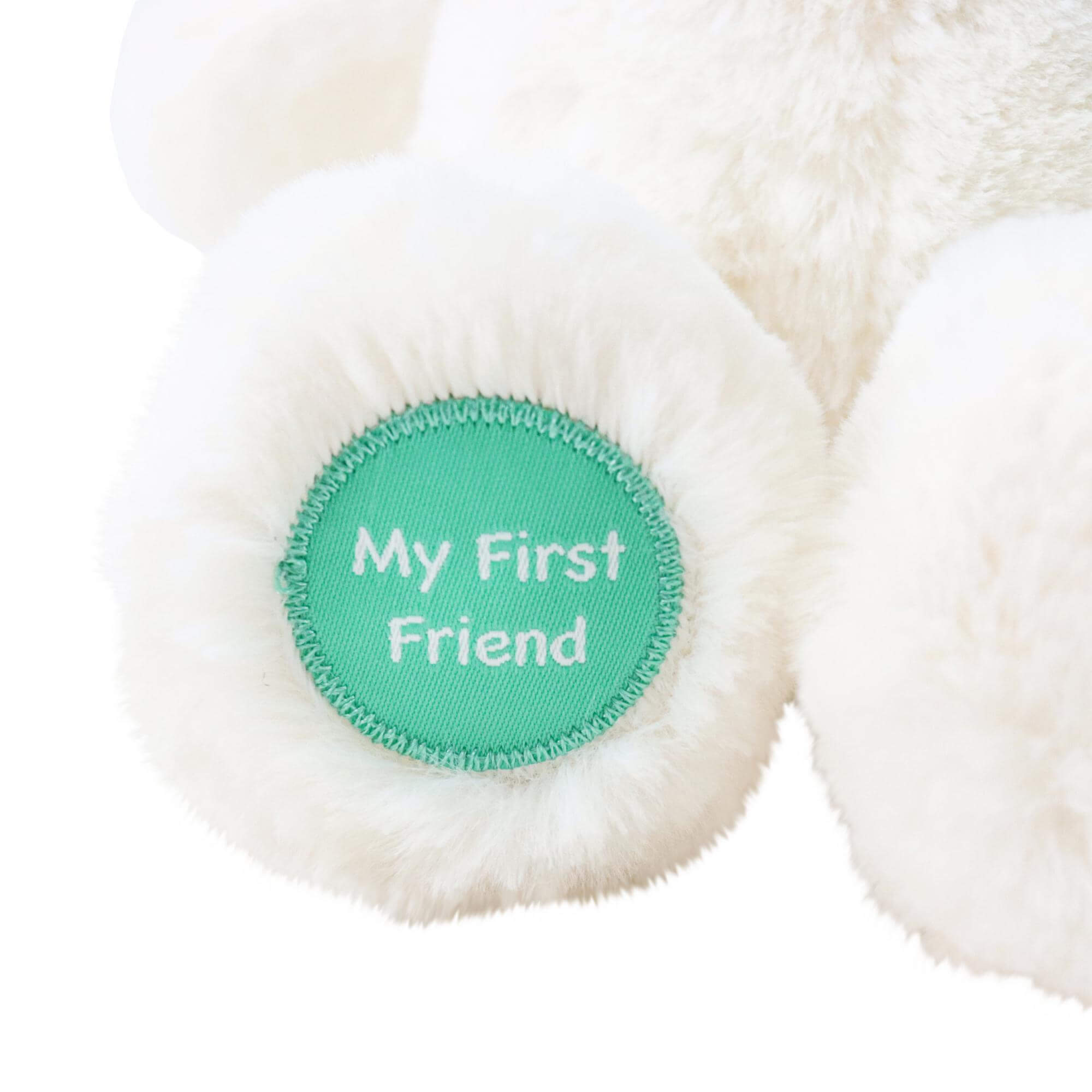 My First Cuddly Friend Gift Set with Large Super Soft Teddy & Comfort Blanket