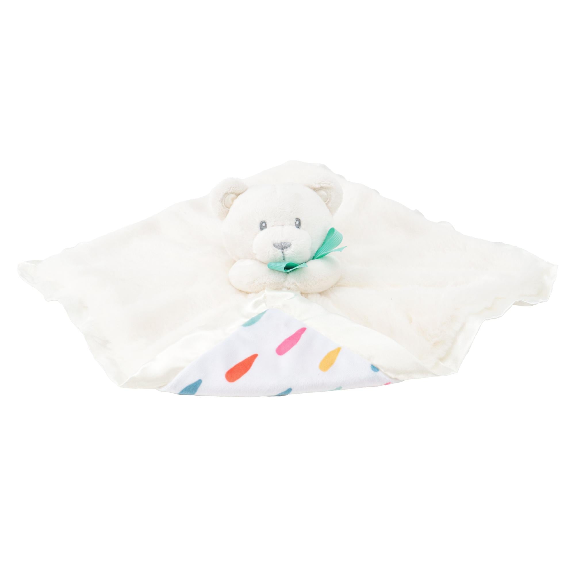 My First Cuddly Friend Gift Set with Large Super Soft Teddy & Comfort Blanket