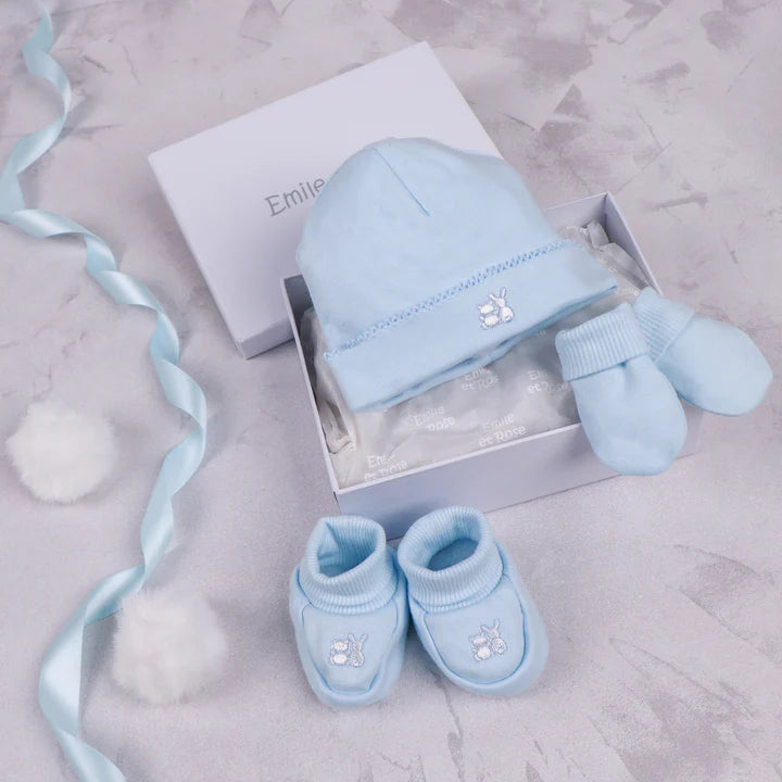 Emile et Rose Nox Blue New Baby Gift Set