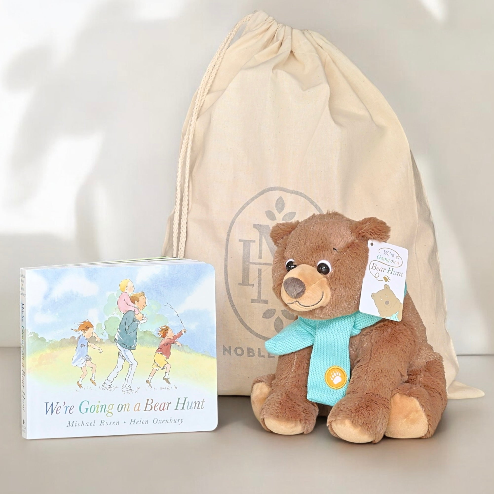 We're Going on a Bear Hunt Gift Set with Large Bear Soft Toy & Book