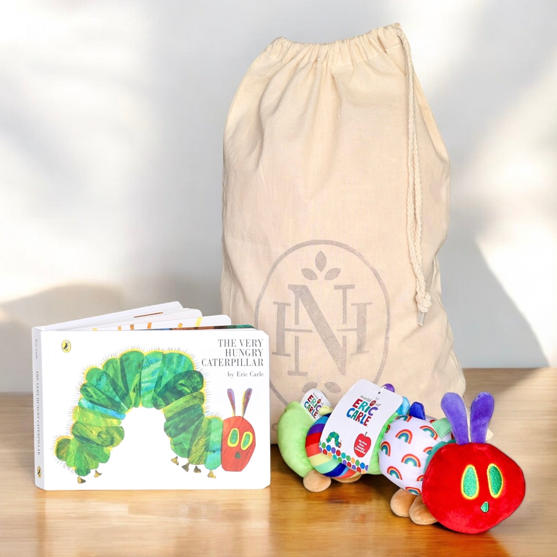 The Very Hungry Caterpillar Gift Set with Toy Caterpillar & Book