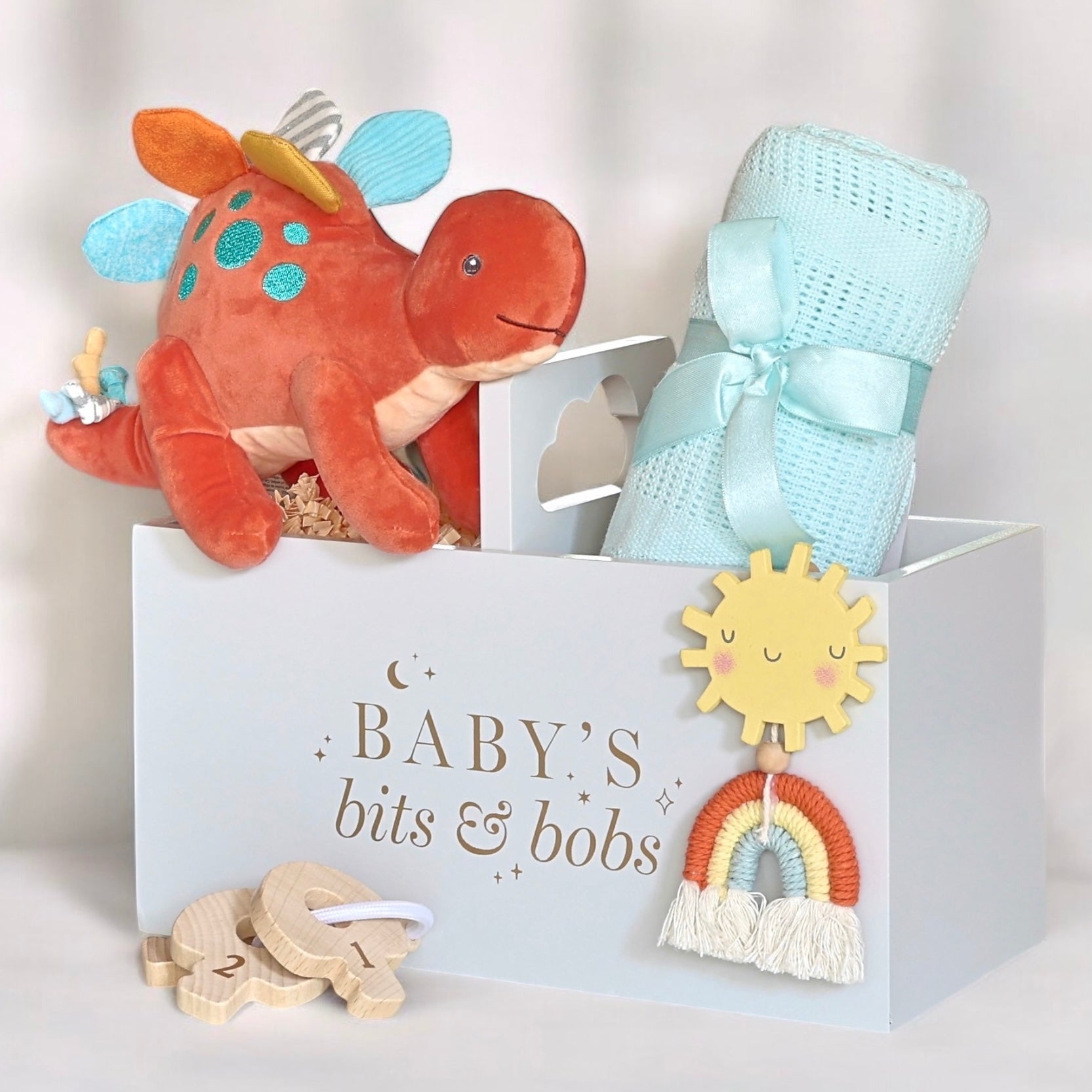 Baby Caddy Gift Set with Mary Meyer Taggies Soft Toy