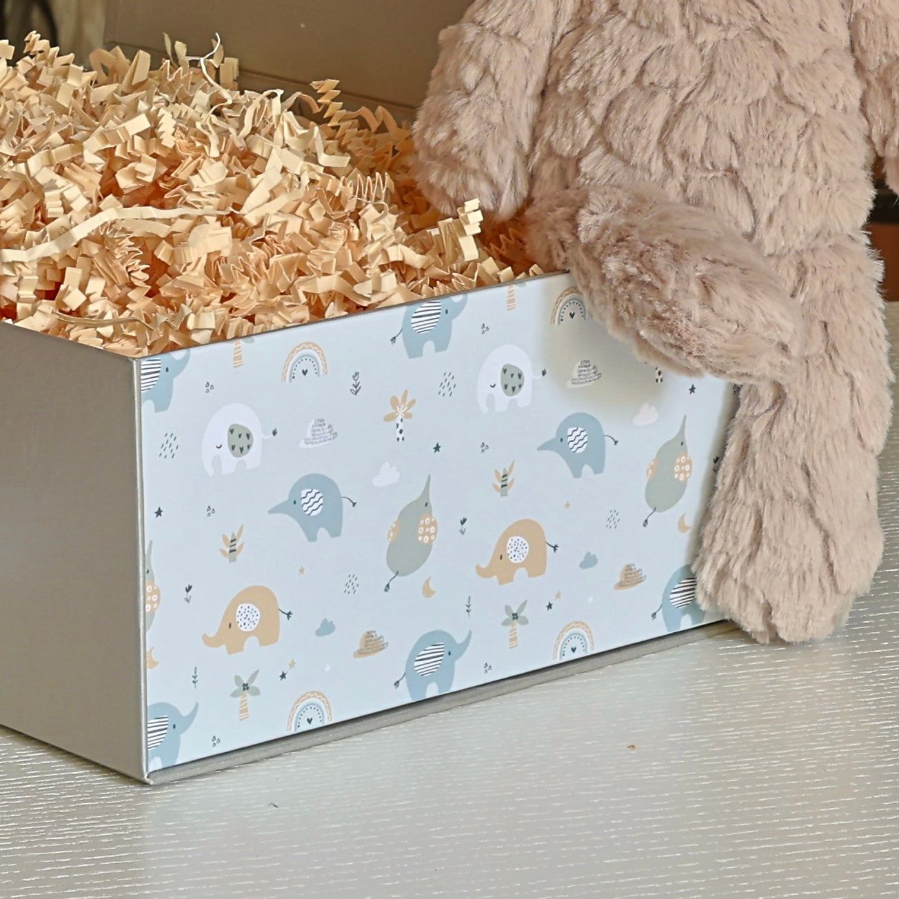 Heffalump Decorative Side Panels Set of Two for Medium Gift Box