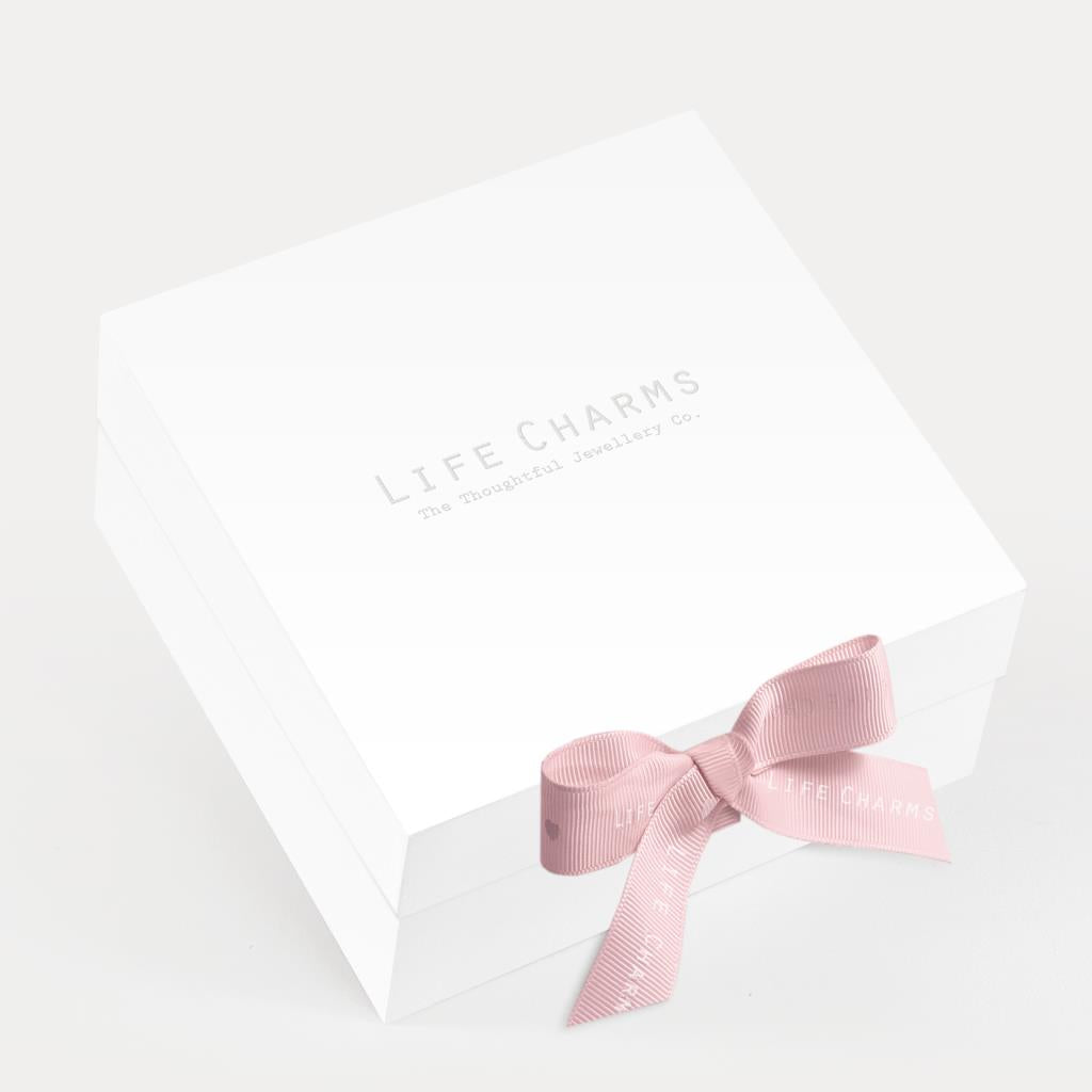 Life Charms - Occasion Happy Birthday Gift Box Silver Bracelets