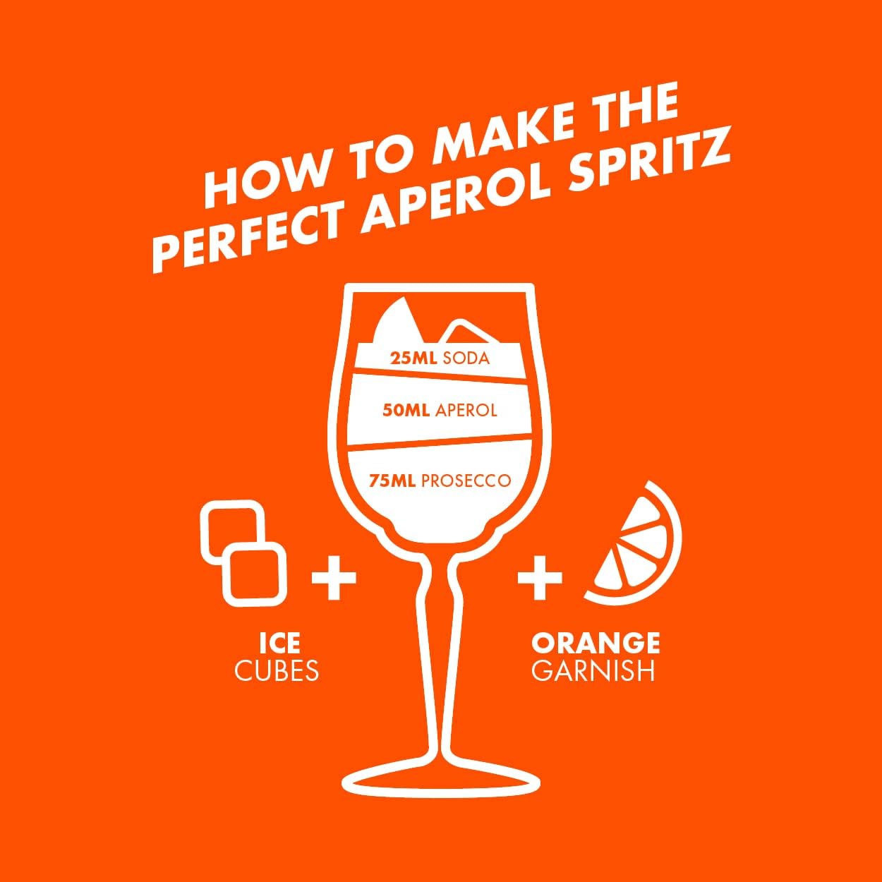 Aperol Aperitivo Italian Spritz 70cl