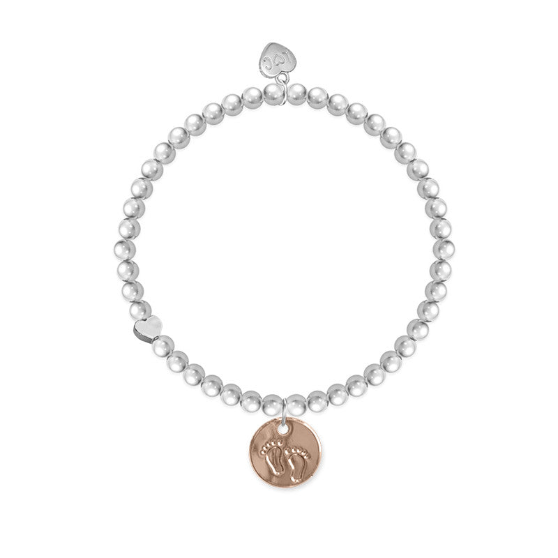 Life Charms - New Mum Silver Bracelet