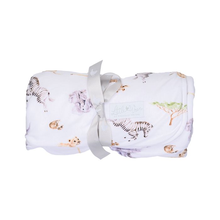 Wrendale Designs - Little Savannah African Animal Baby Blanket