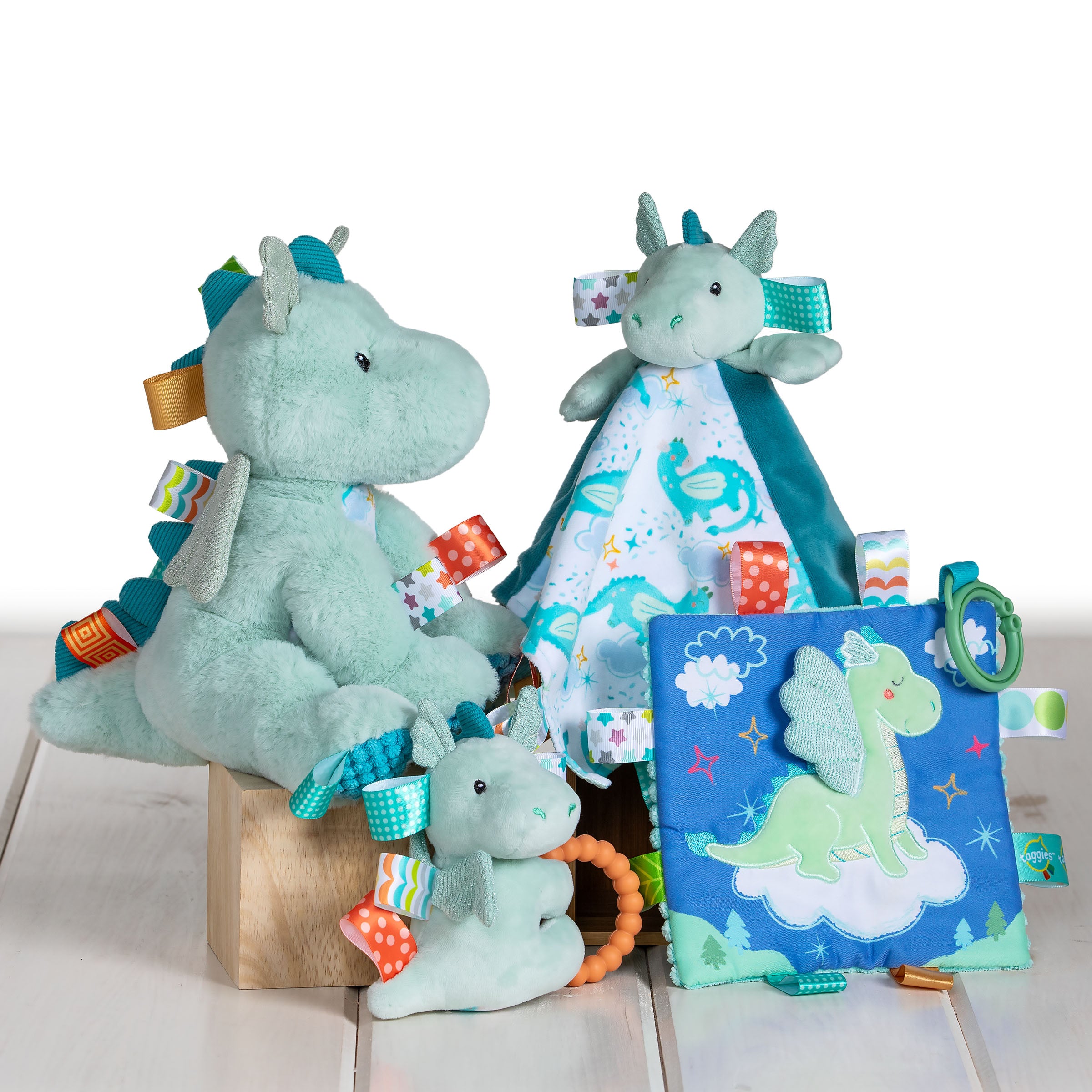 Mary Meyer Taggies Drax Dragon Teether Rattle