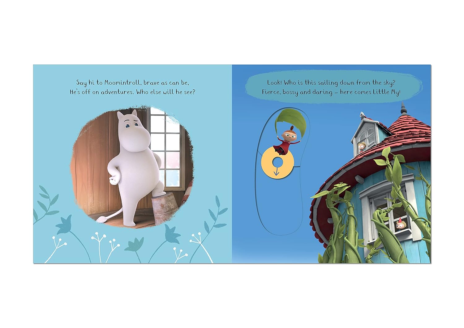 Meet the Moomins! A Push, Pull and Slide Board Book (Moominvalley)