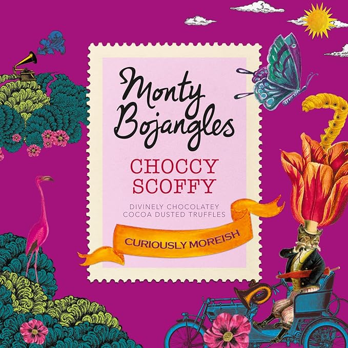 Monty Bojangles - Choccy Scoffy Truffle Cube 150g