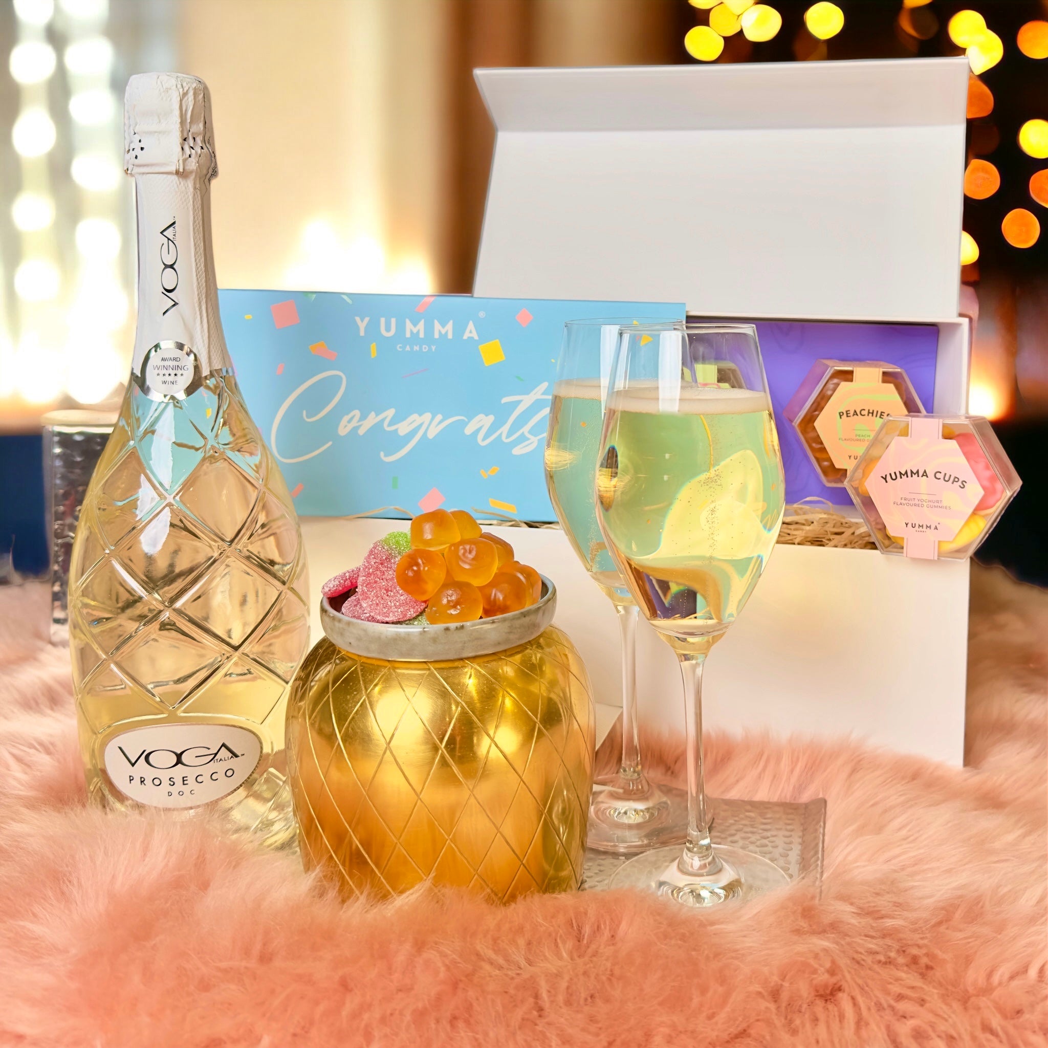 Bubbly Hamper: Congrats & Sweet Cheers!