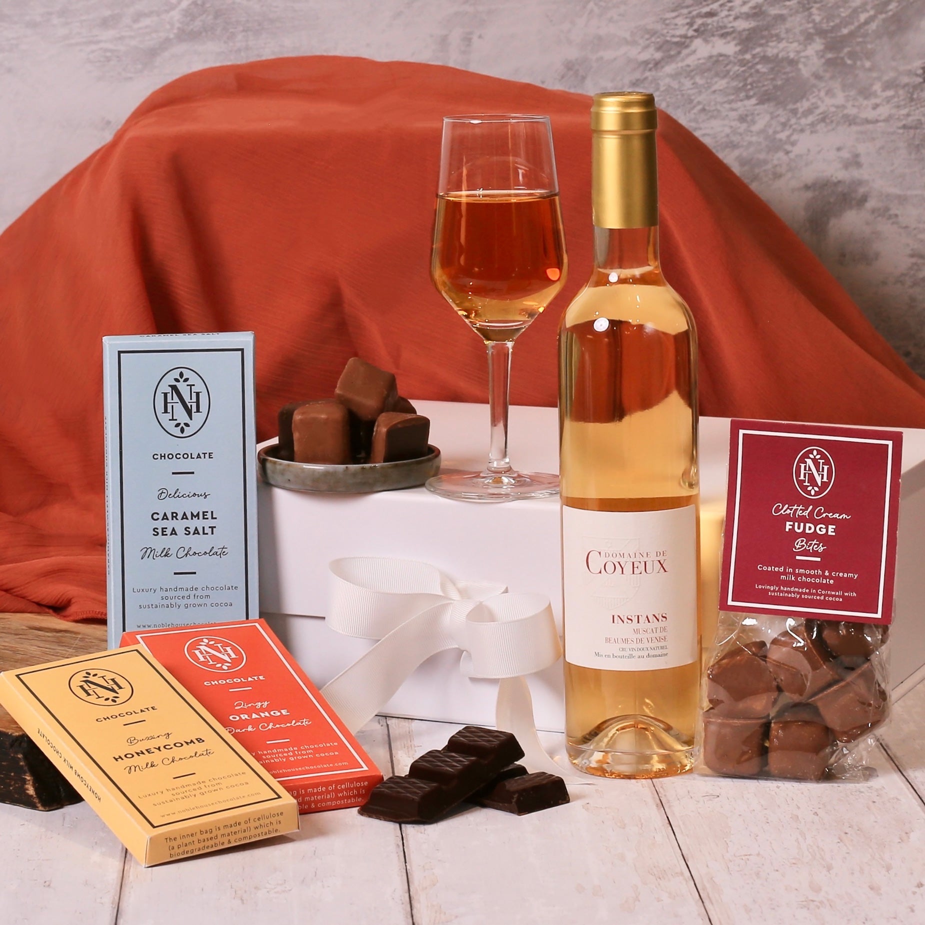 The Sweet Wine Gift Box - Muscat & Chocs!