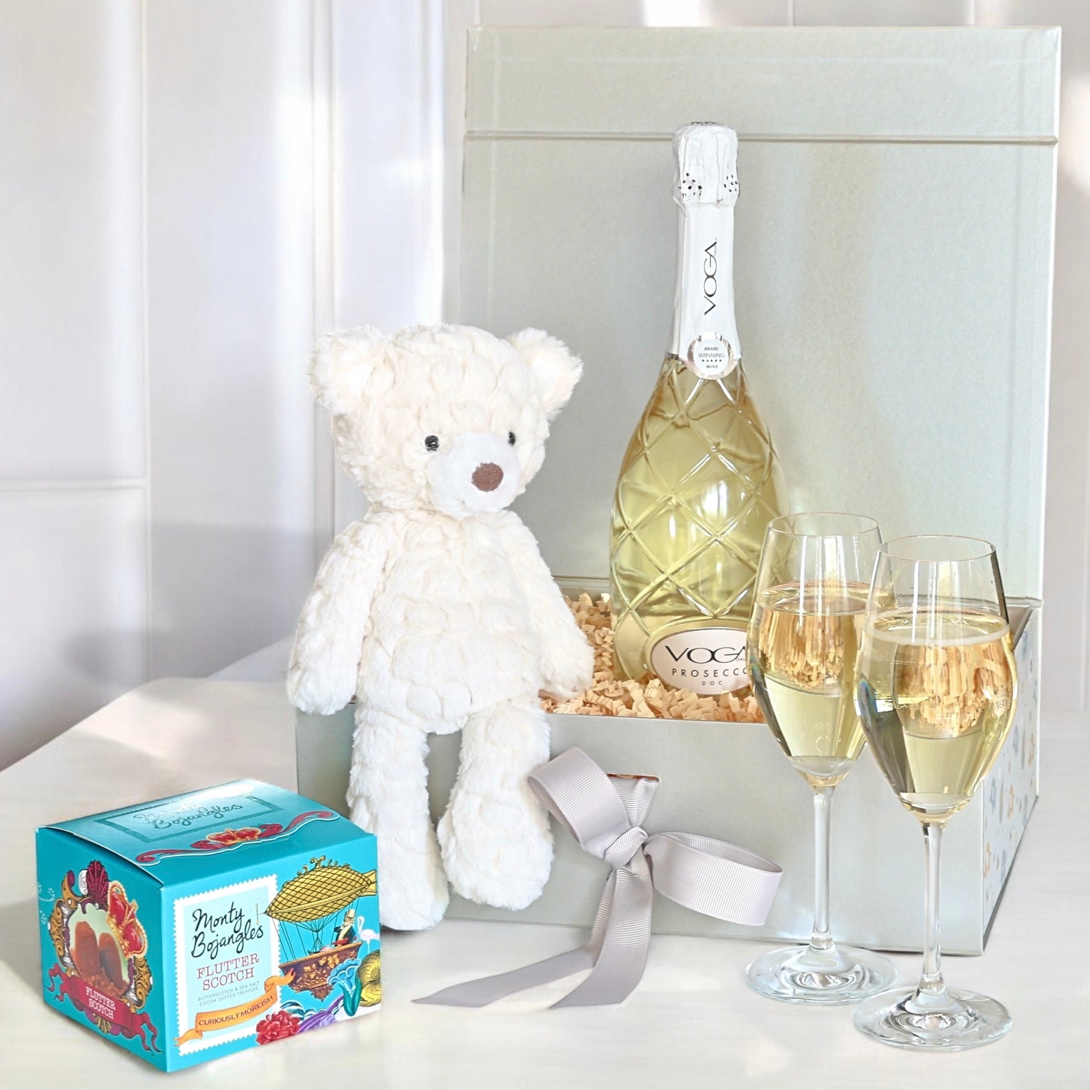 Super Soft Mary Meyer Teddy with Bubbles & Truffles