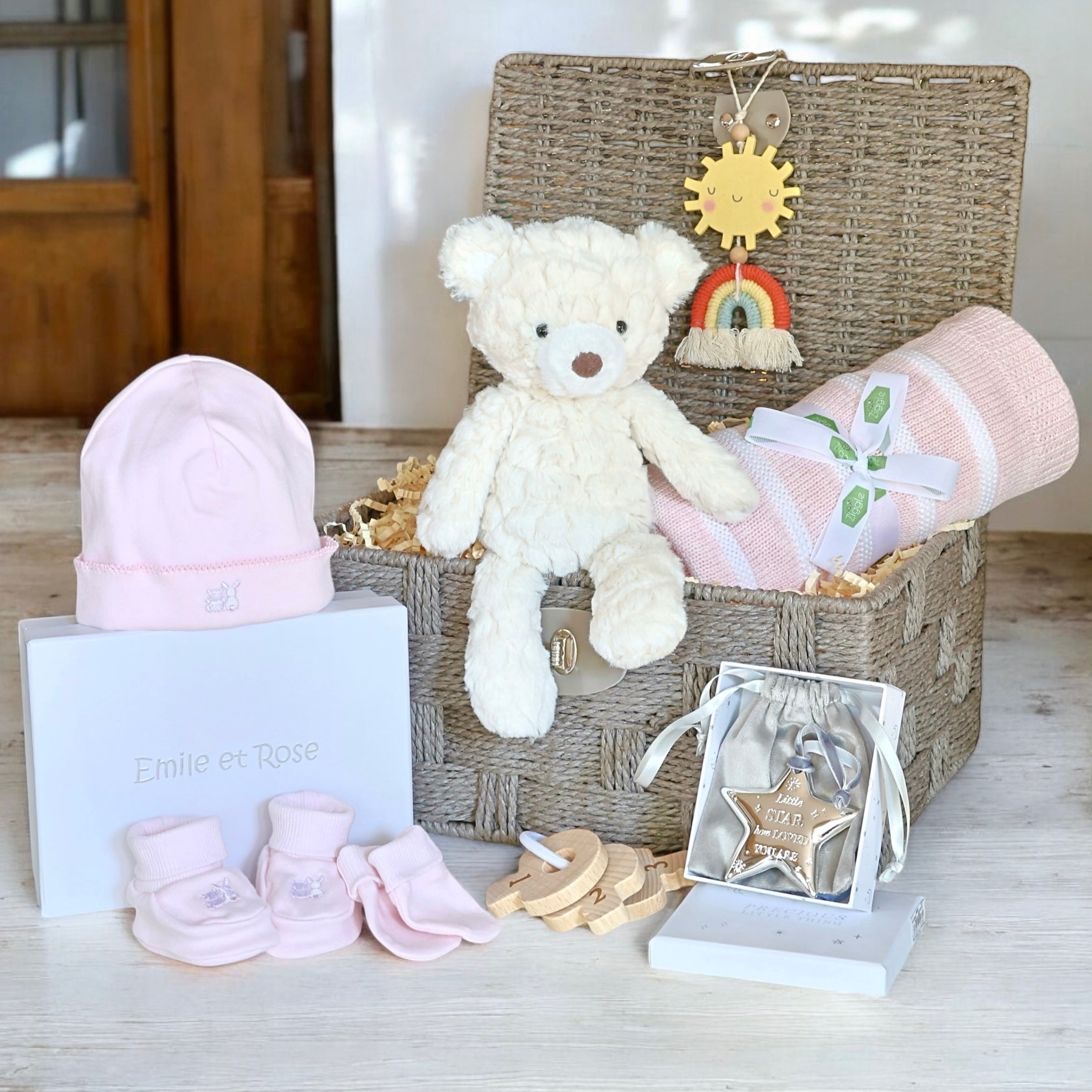 New Baby Girl Hamper - Little Star How Loved You Are