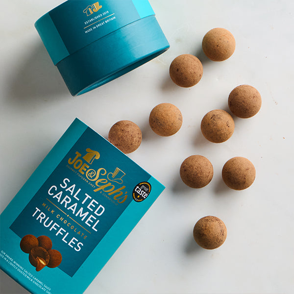 Milk Chocolate Salted Caramel Truffles