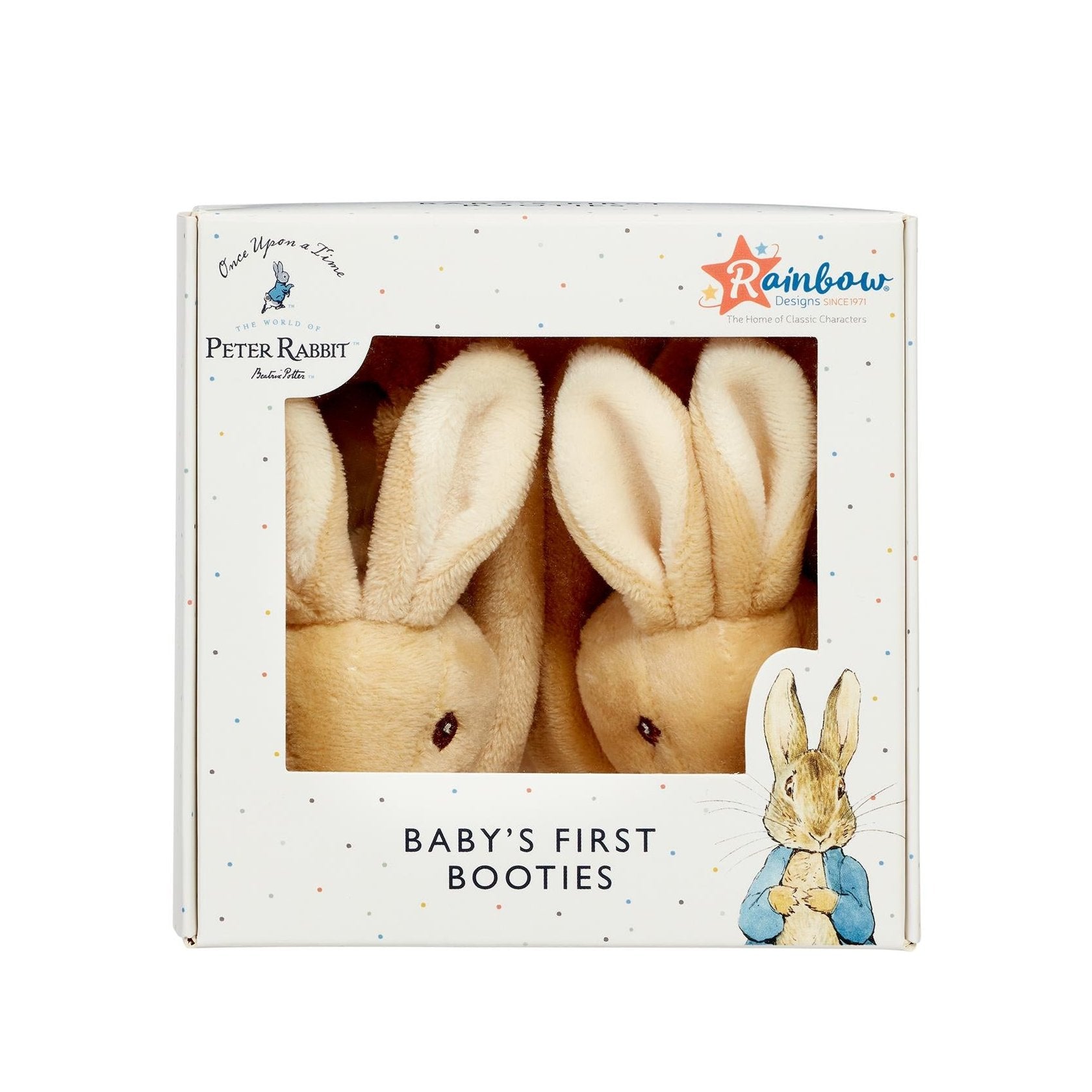 Peter Rabbit First Booties Set