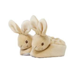 Peter Rabbit Gift Set with My First Flopsy Bunny Soft Toy, Baby Booties & Book