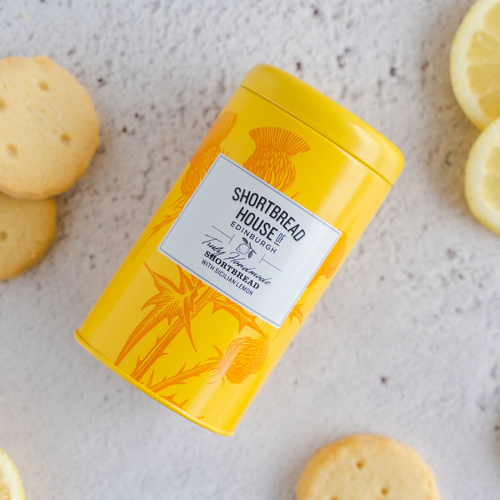 Shortbread House of Edinburgh - Truly Handmade Shortbread with Mediterranean Lemon 140g