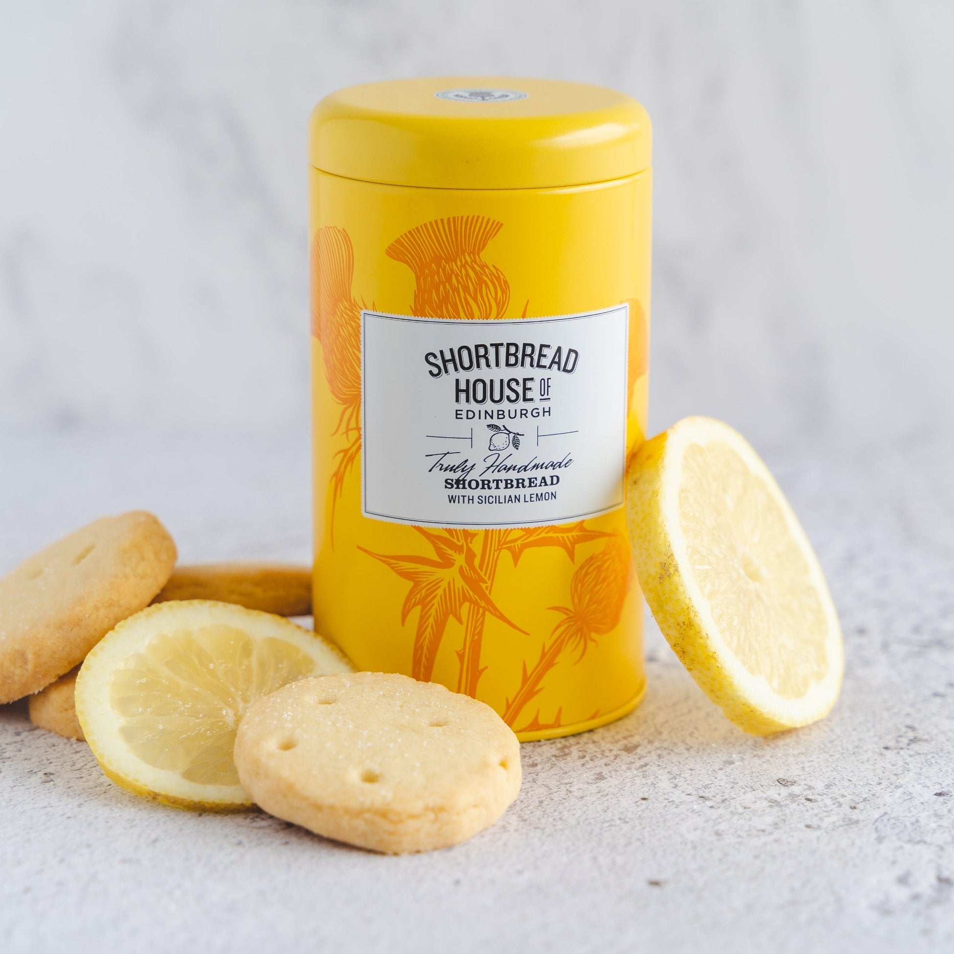 Shortbread House of Edinburgh - Truly Handmade Shortbread with Mediterranean Lemon 140g