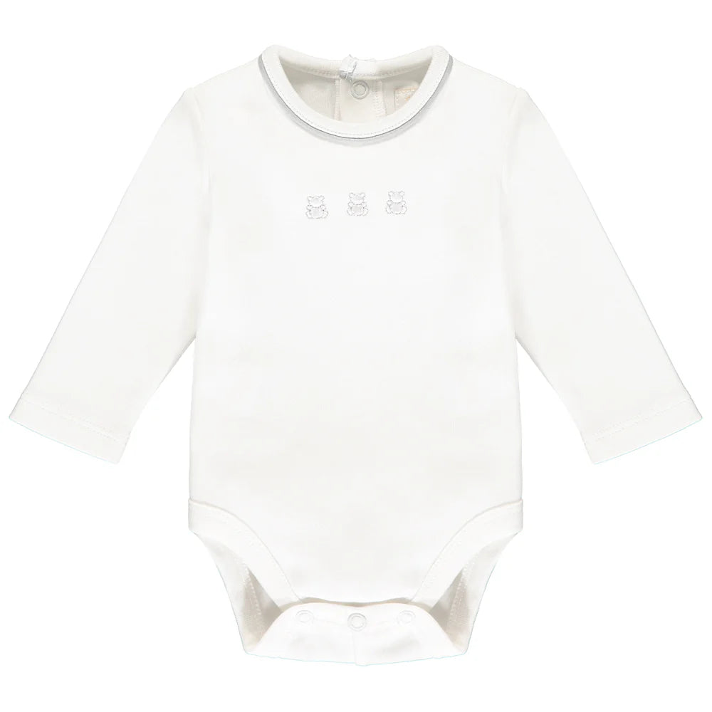 Emile et Rose Tatum White Unisex Baby Gift Set