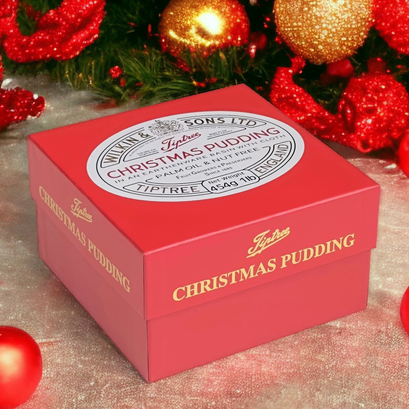 Tiptree Christmas Pudding in Presentation Box 454g