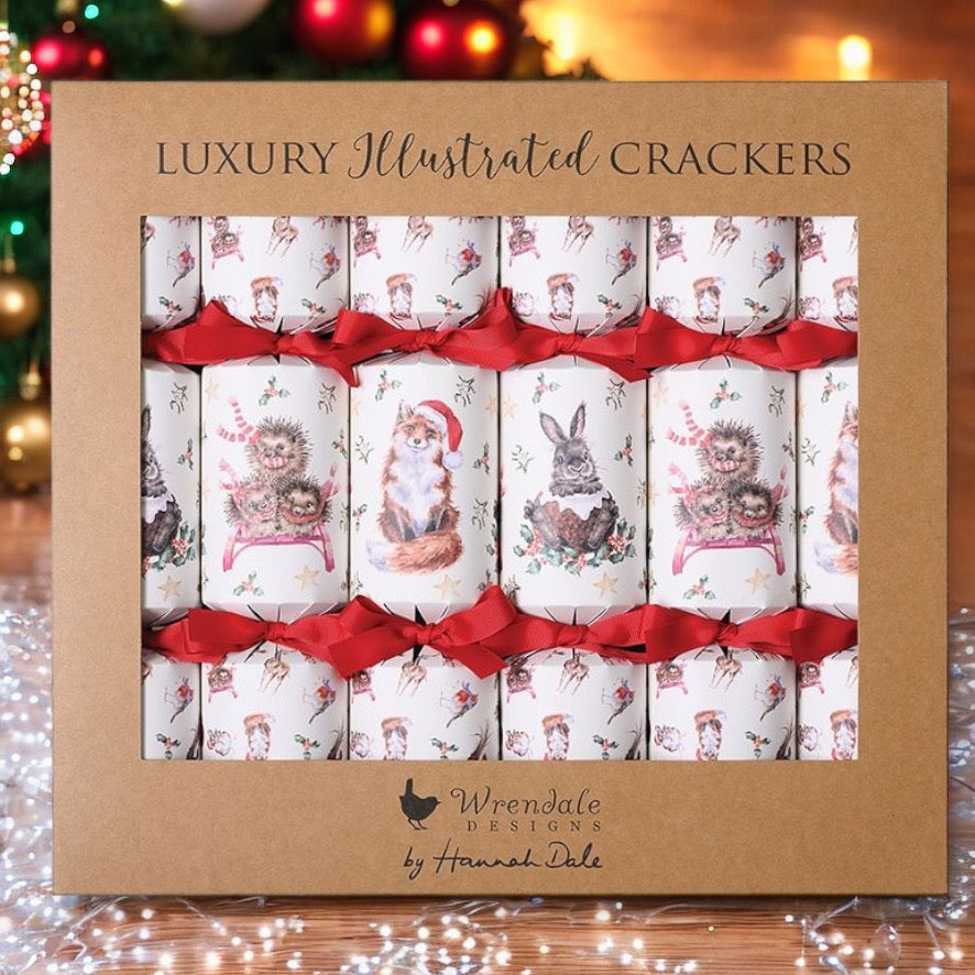 Wrendale Designs - Winter Wonderland Woodland Christmas Crackers