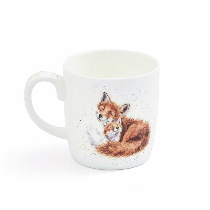 Mum mug with fox design by Wrendale Designs from Noble House Gifts and Hampers