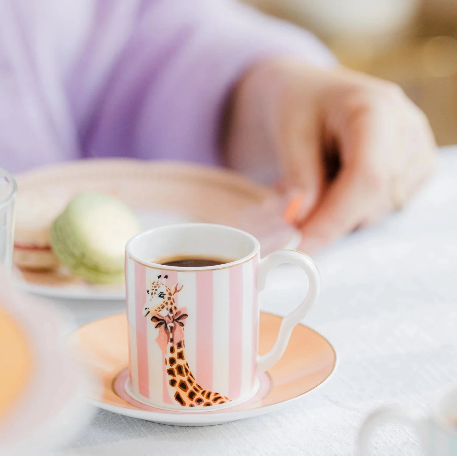 Coffee Connoisseur Hamper with Yvonne Ellen Espresso Cups, Truffles & Coffee