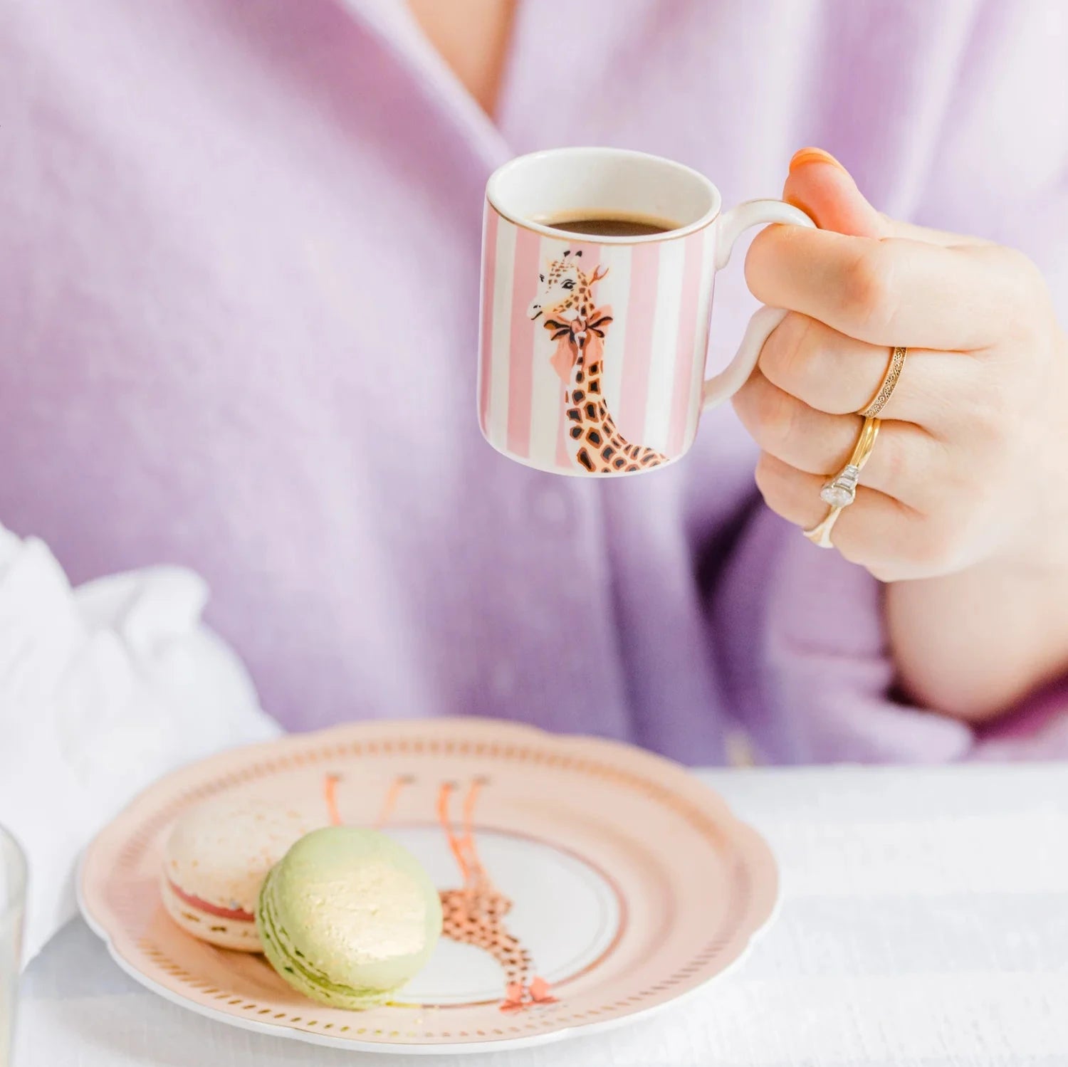 Coffee Connoisseur Hamper with Yvonne Ellen Espresso Cups, Truffles & Coffee