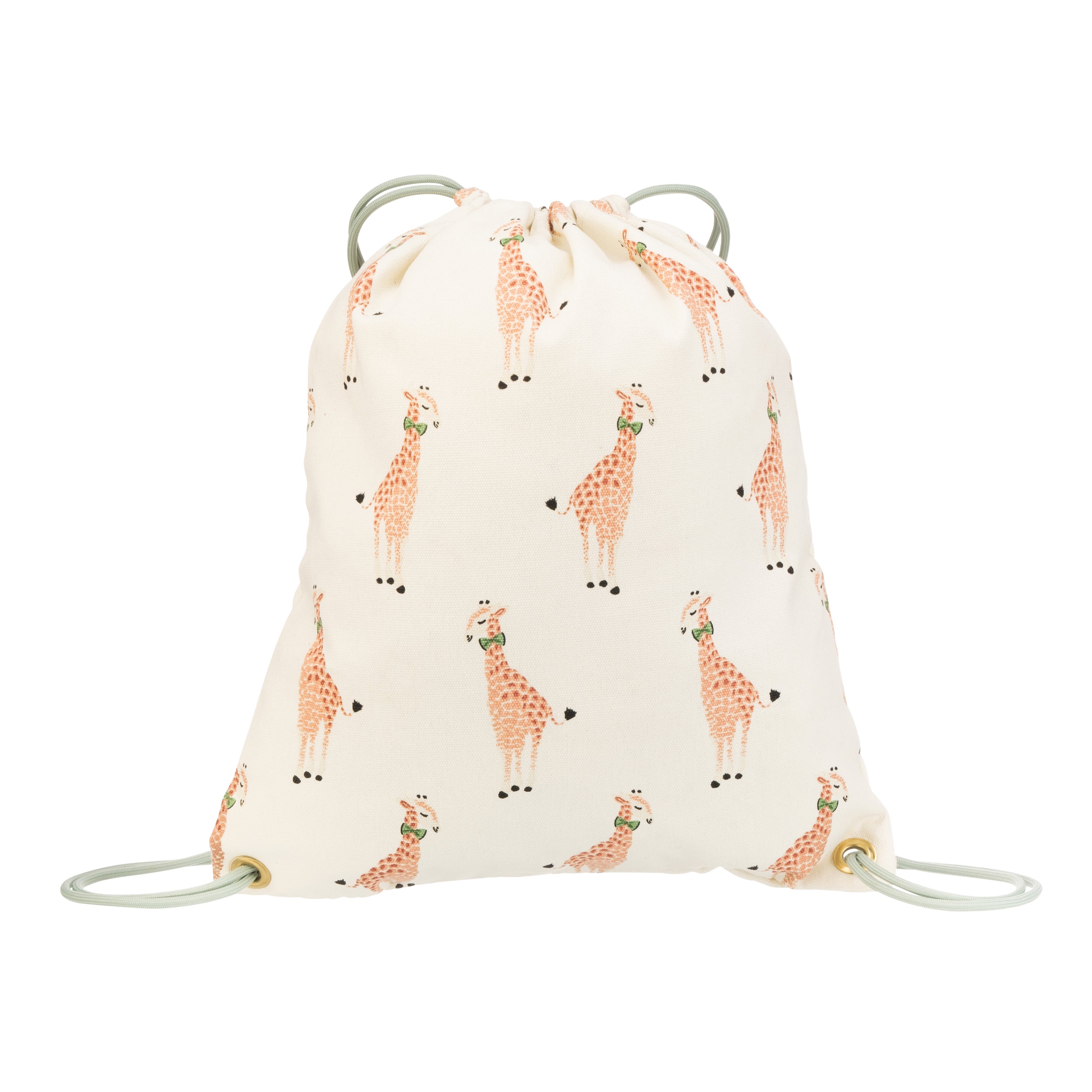 Yvonne Ellen Giraffe Drawstring Bag